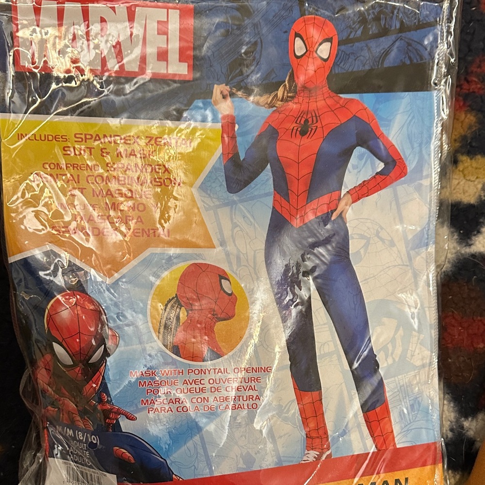Marvel Spider-Man Women’s Costume - Red and Blue